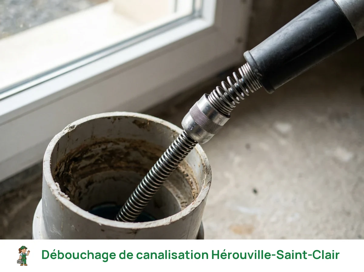 Débouchage de canalisation à Hérouville-Saint-Clair