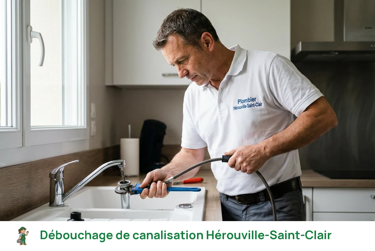Débouchage de canalisation à Hérouville-Saint-Clair