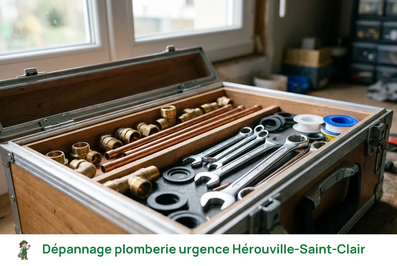 Dépannage plomberie urgence à Hérouville-Saint-Clair