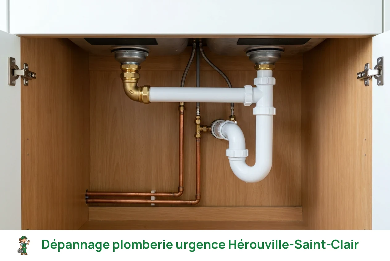 Dépannage plomberie urgence à Hérouville-Saint-Clair