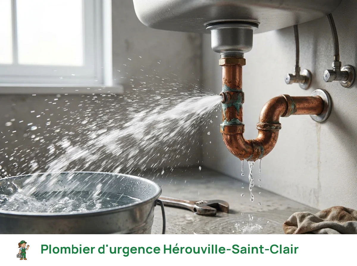 Plombier d'urgence à Hérouville-Saint-Clair