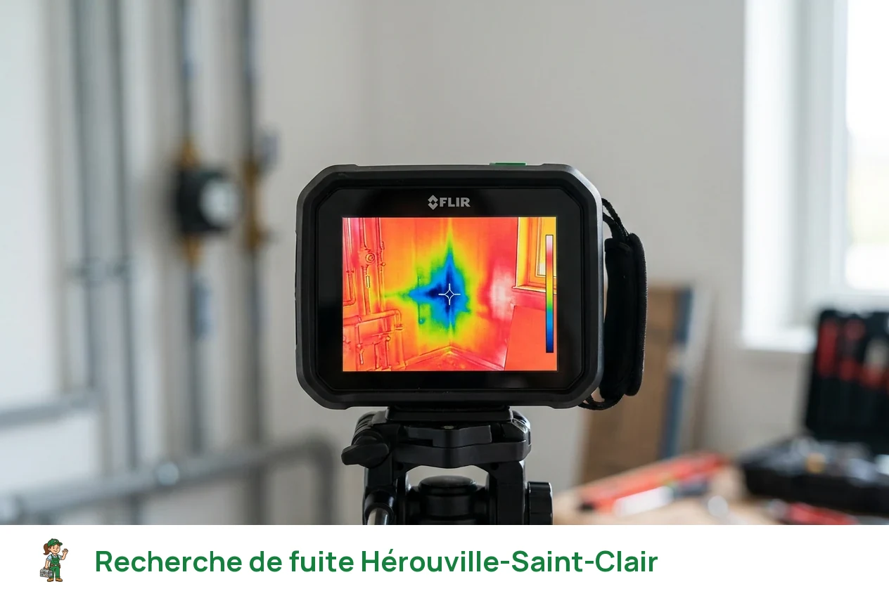 Recherche de fuite à Hérouville-Saint-Clair