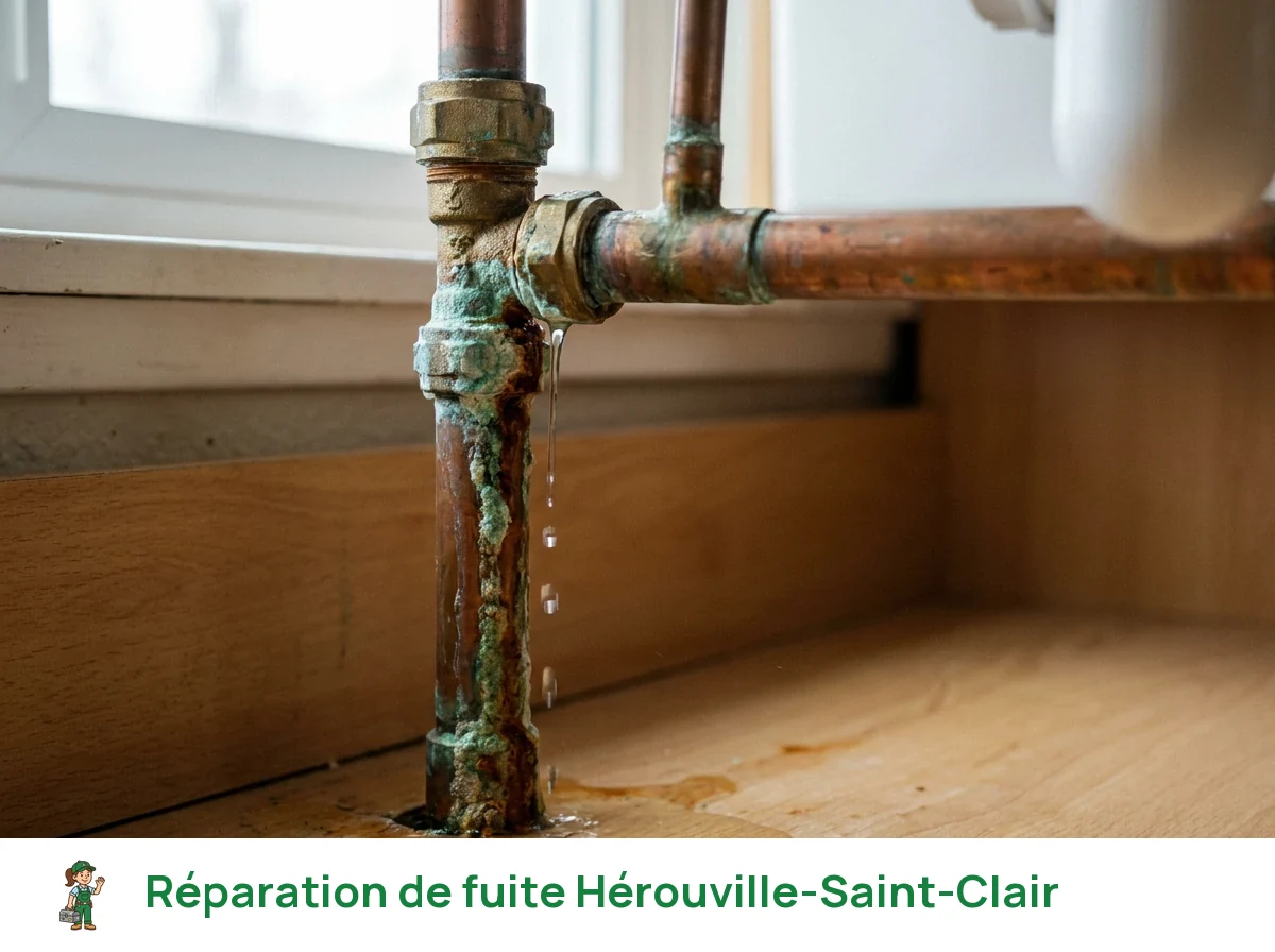 Réparation de fuite à Hérouville-Saint-Clair