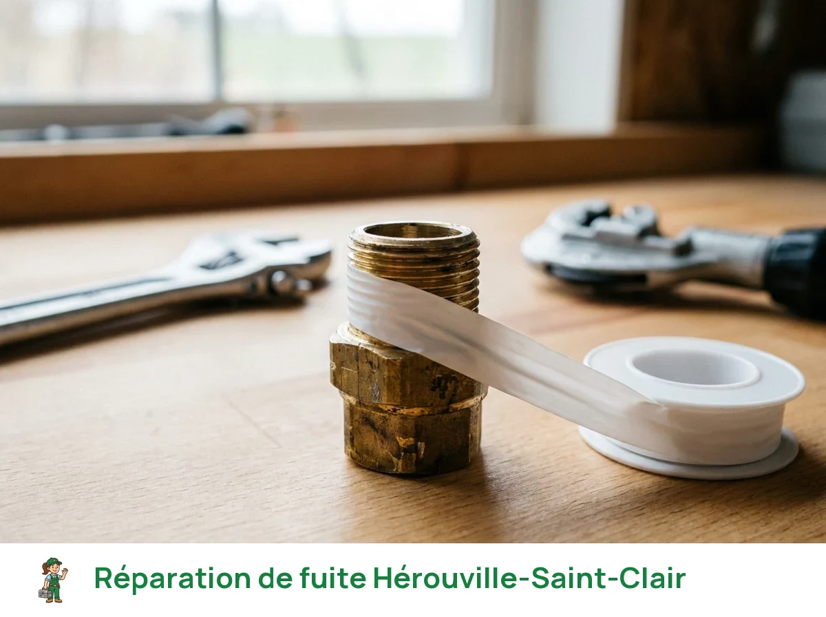 Réparation de fuite à Hérouville-Saint-Clair