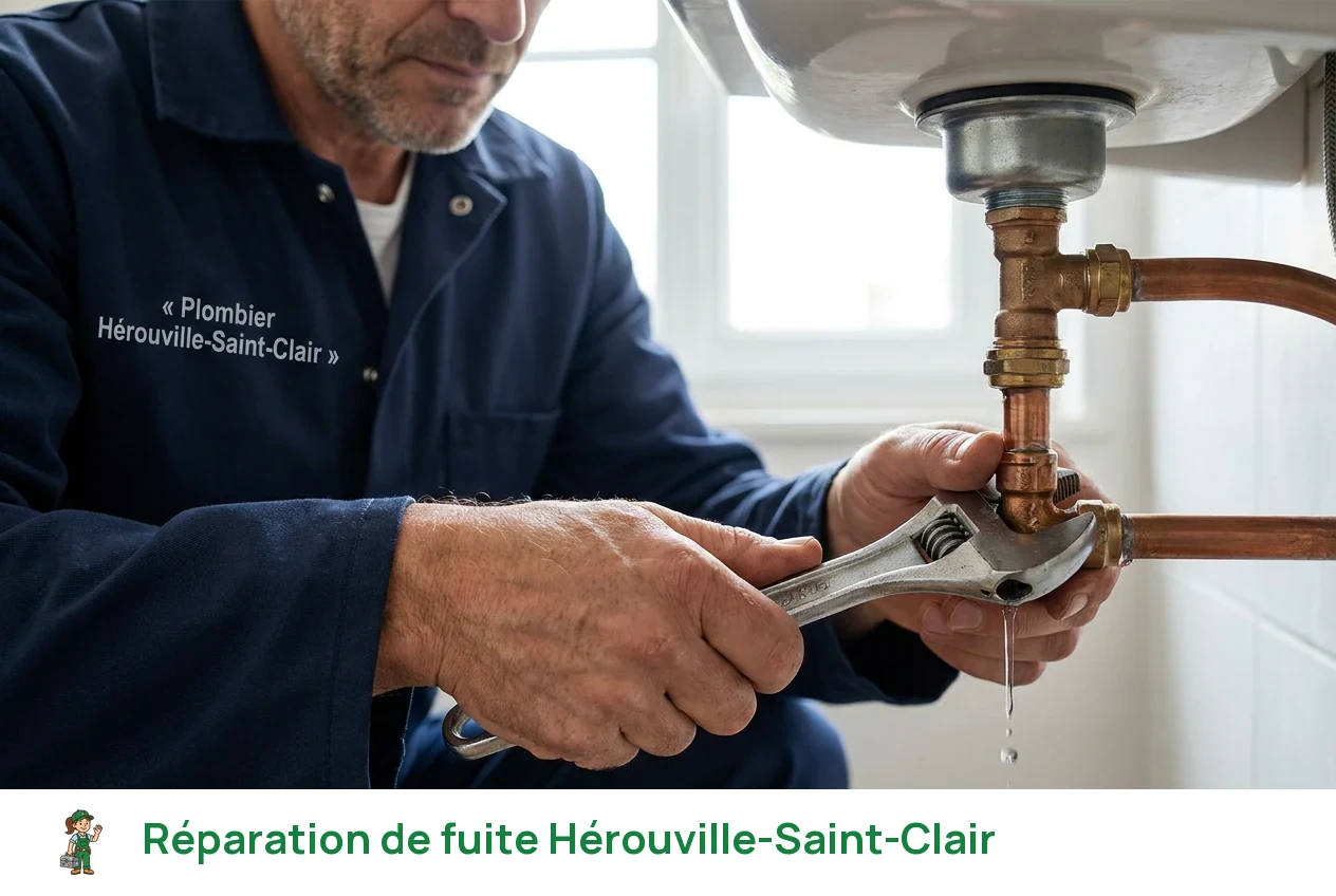 Réparation de fuite à Hérouville-Saint-Clair